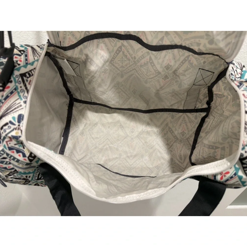 Dakine EQ Duffle 31L Women's Packable Duffel Bag Multicolor Boho Print Crossbody